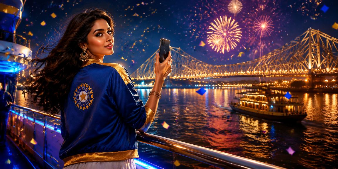 VIP player betting on cricket near Howrah bridge in Kolkata